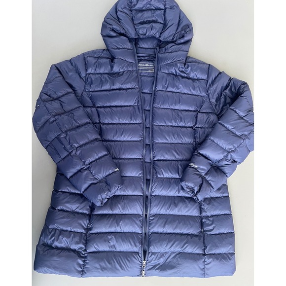 Eddie Bauer Jackets & Blazers - Eddie Bauer Womens 2XL CirrusLite Down Parka Navy Blue 650 Fill Puffer Jacket